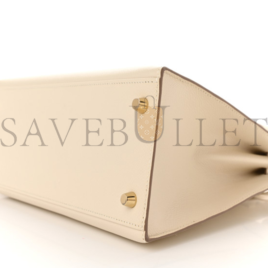 H**mes epsom kelly sellier 28 craie 1380501 (28*21*11cm)